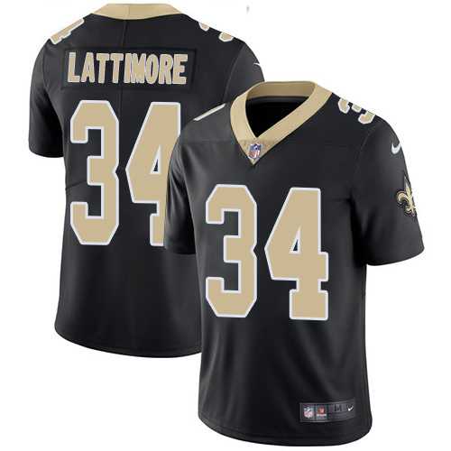 Nike New Orleans Saints #34 Marshon Lattimore Black Team Color NFL Vapor Untouchable Limited Jersey,We sell and wholesale Nike New Orleans Saints #34 Marshon Lattimore Black Team Color NFL Vapor Untouchable Limited Jersey on line form chian!